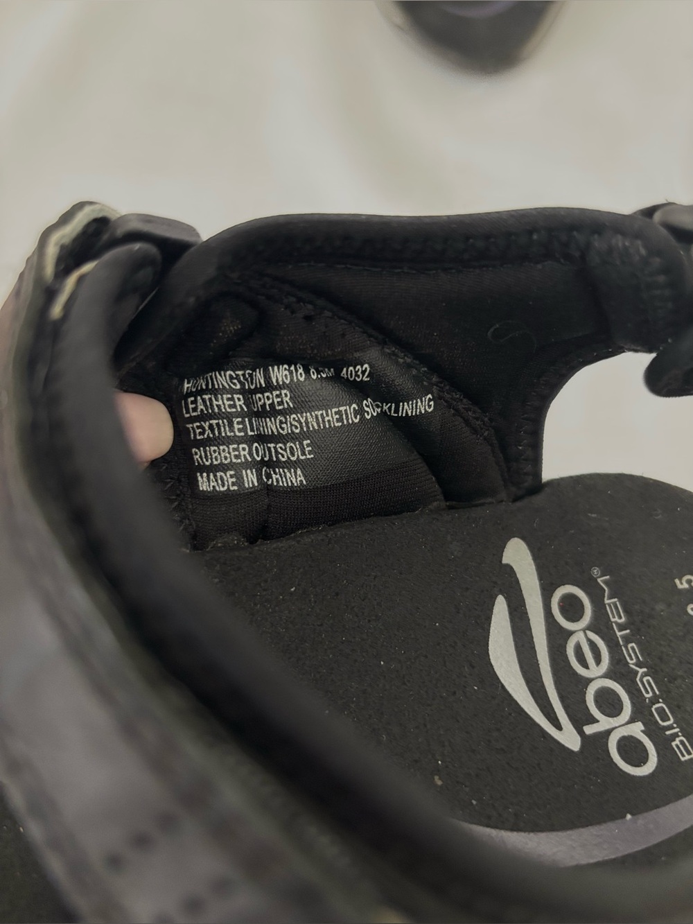 ABEO GOLETA B.I.O. SYSTEM GRAY LEATHER WITH METATARSAL FOOTBED WALKING SZ 8.5 - Picture 11 of 13